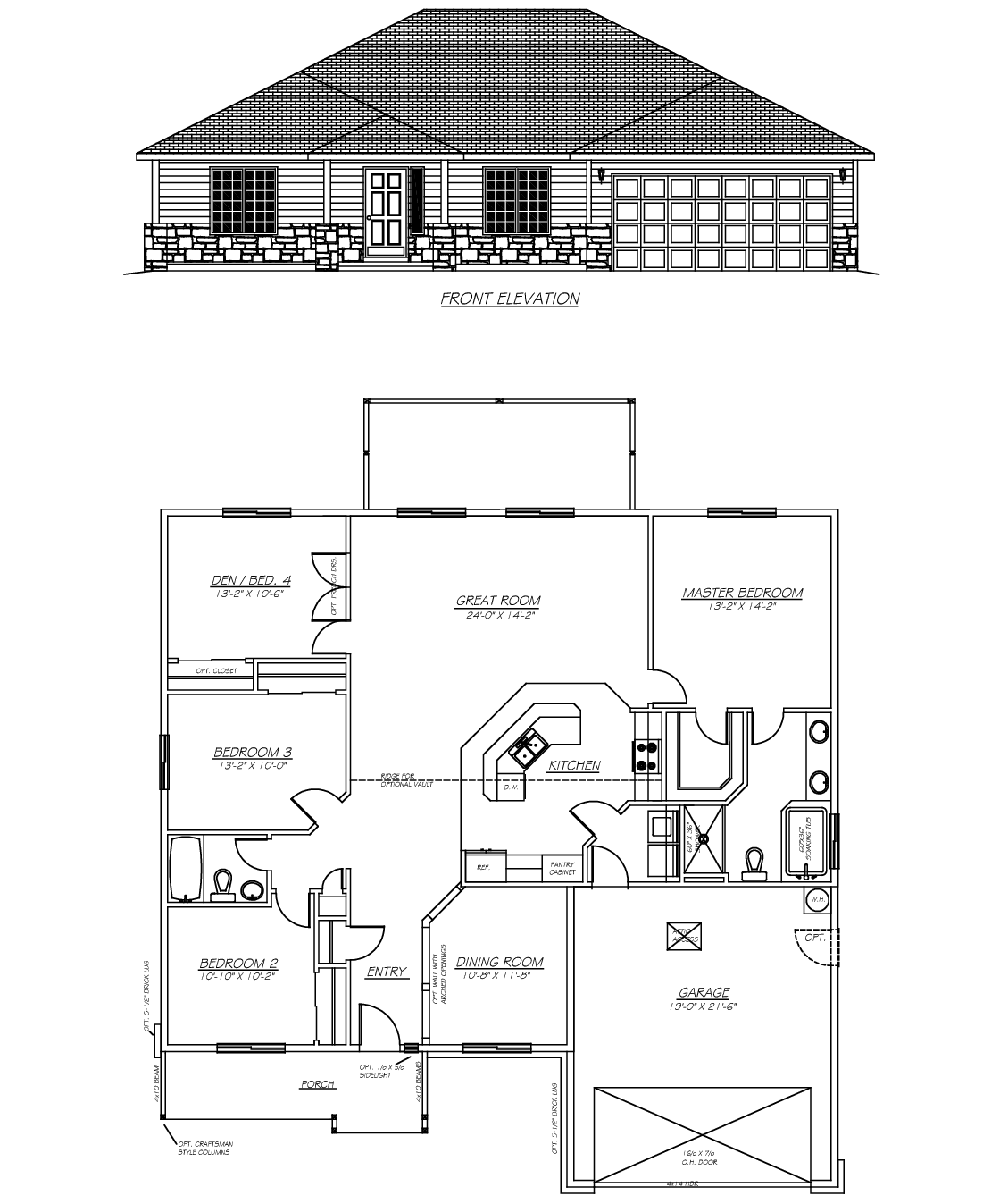 House Plan 1762 New Homes San Antonio Texas Olin