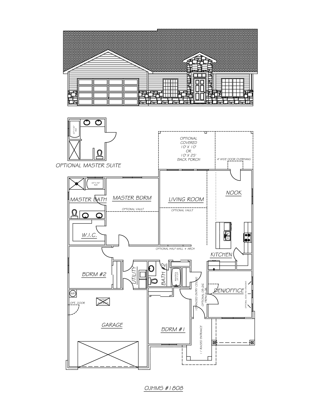House Plan 1808 New Homes San Antonio Texas Olin