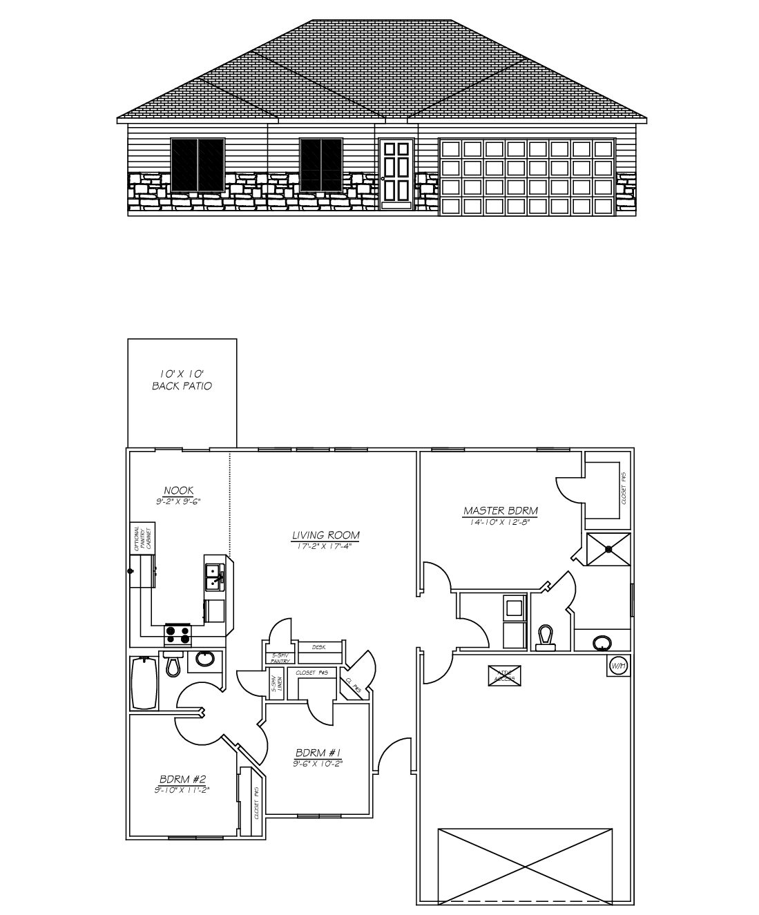 House Plan 1302 New Homes San Antonio Texas Olin