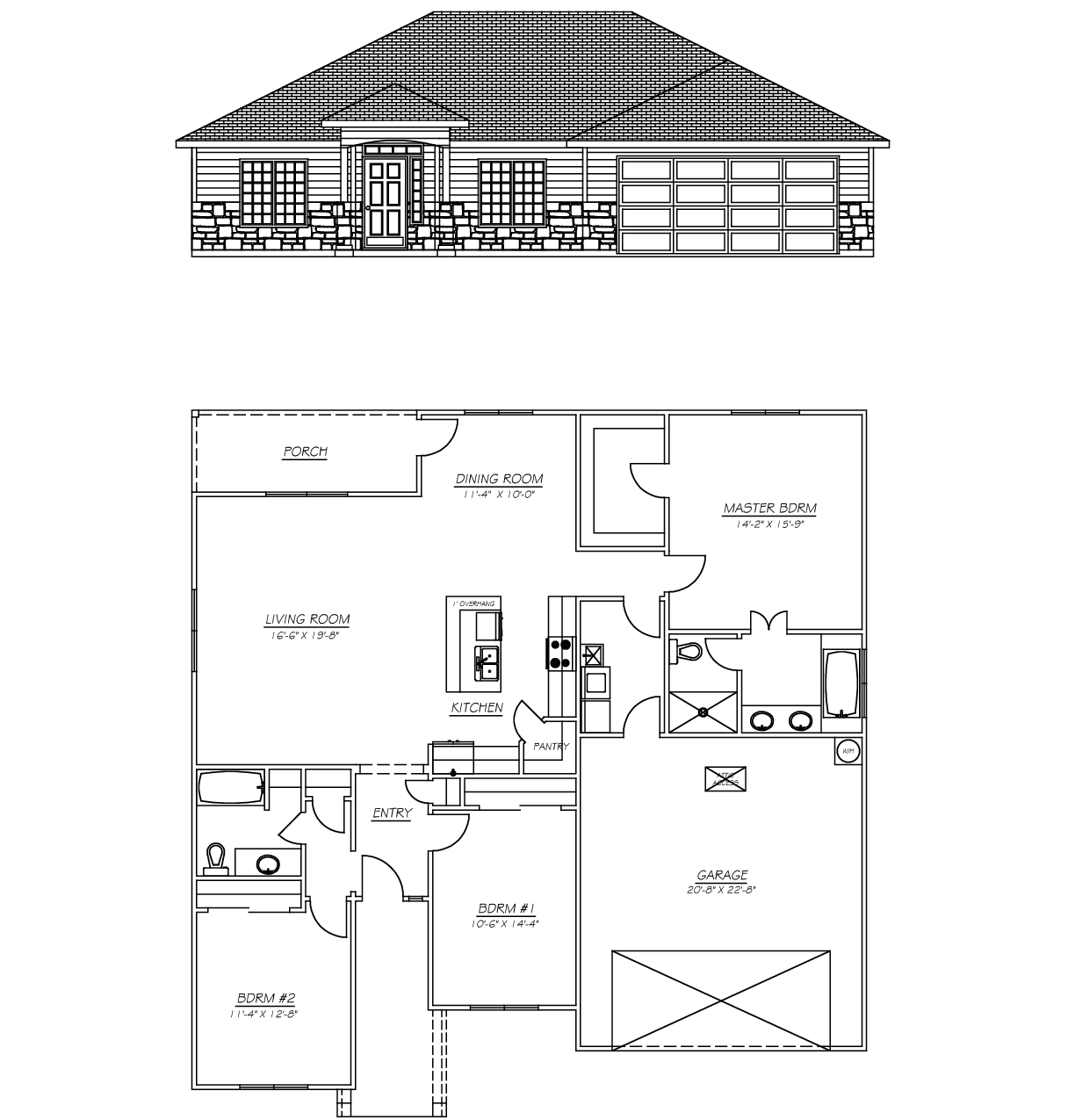House Plan 1673 New Homes San Antonio Texas Olin
