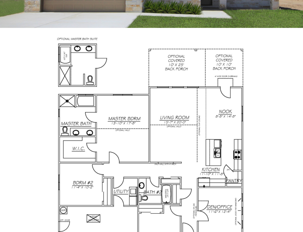 House Plan 2709 New Homes San Antonio Texas Olin